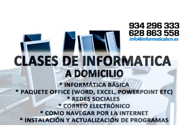 Servicios a Domicilio Informatica Barcelona